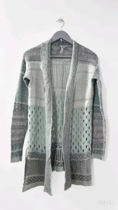Cárdigan gris talla XS - miniatura 2