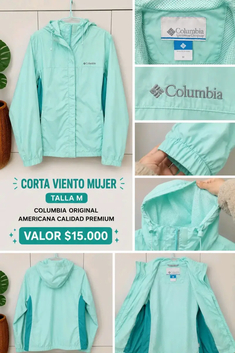 Corta Viento Columbia Original para Mujer - 1