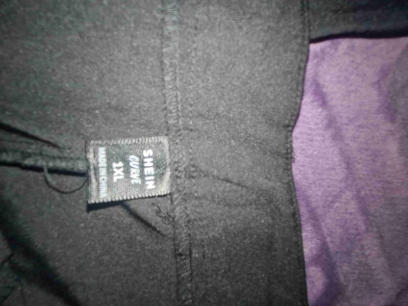 Pantalón negro tela - 2