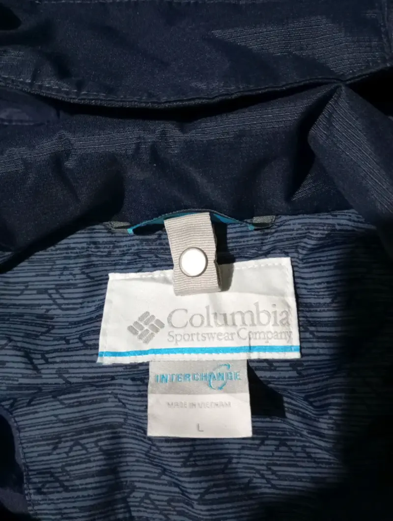 Chaqueta impermeable azul Columbia - 2