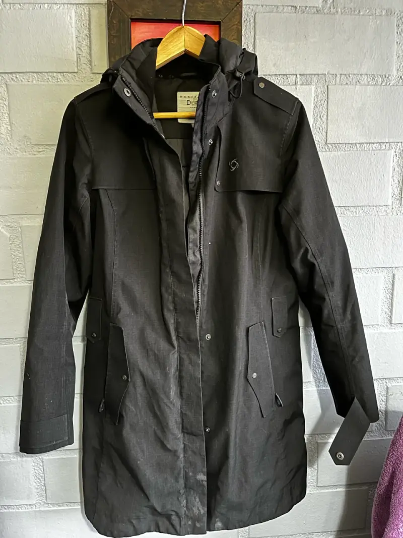 Parka negra Doite - 1