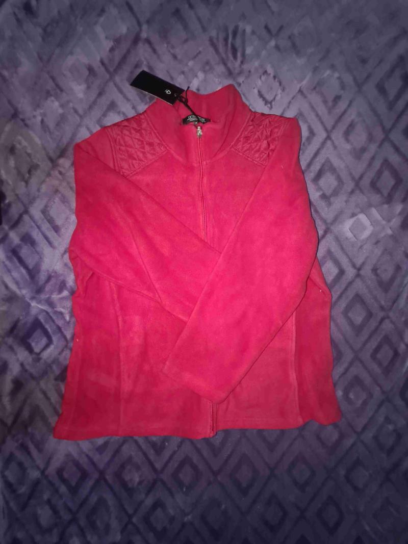 Chaqueta polar roja nueva - 1