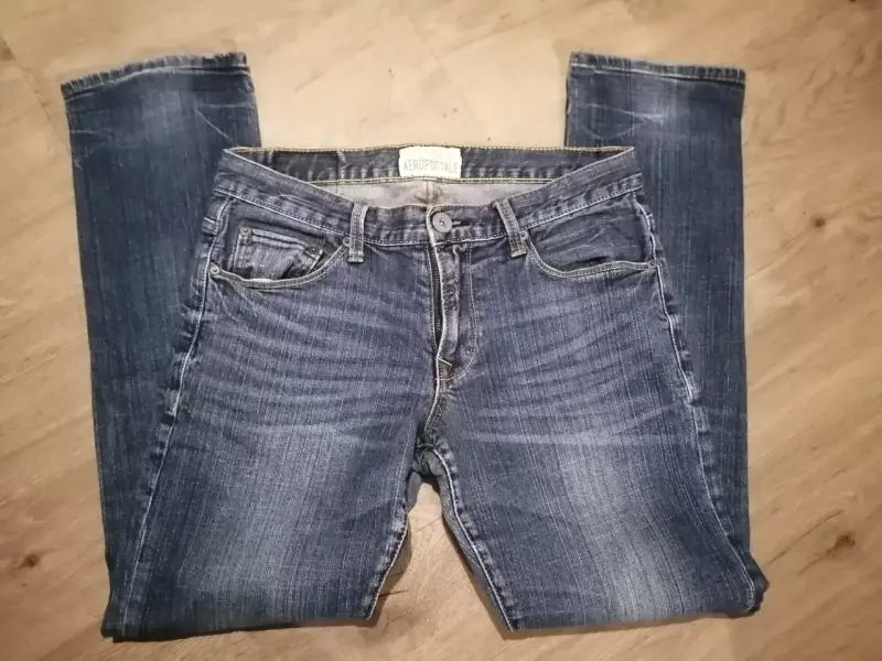 Jeans Aéropostale azul desgastado - 1