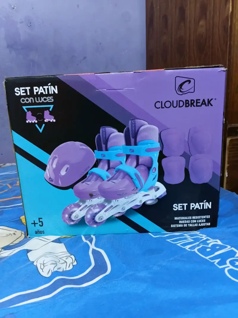 Set de patines con luces Cloudbreak - 1