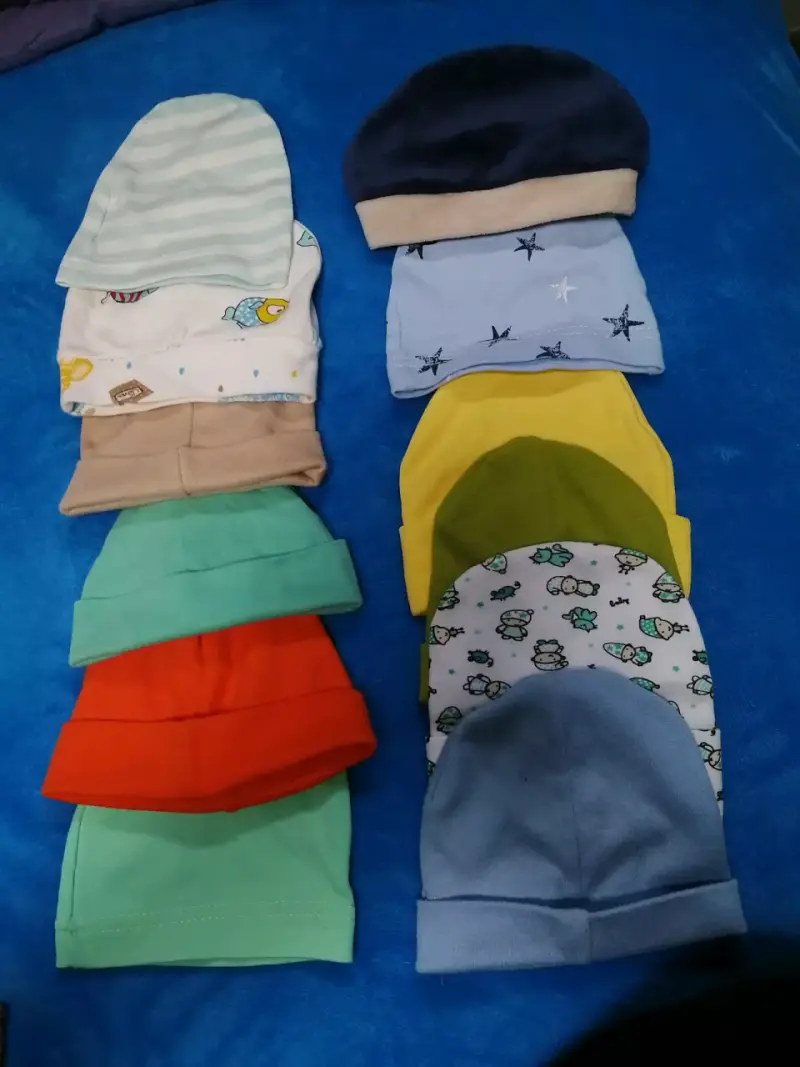 Set de gorritos de bebé