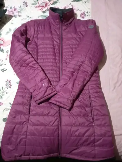Parka reversible sin gorro acolchado largo - miniatura 4
