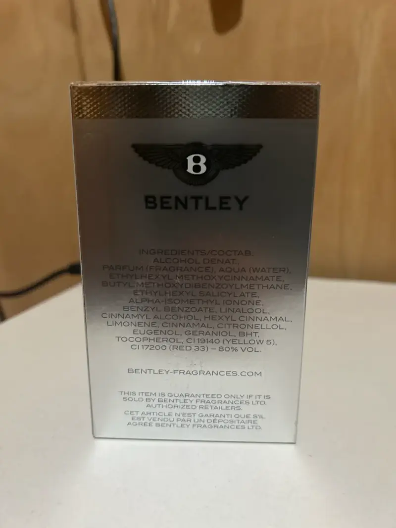 Perfume Bentley For Men edt 100ml - 3