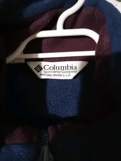 Chaqueta polar azul Columbia - miniatura 2