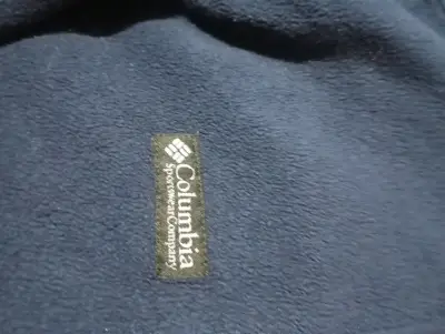 Chaqueta polar azul Columbia - miniatura 3