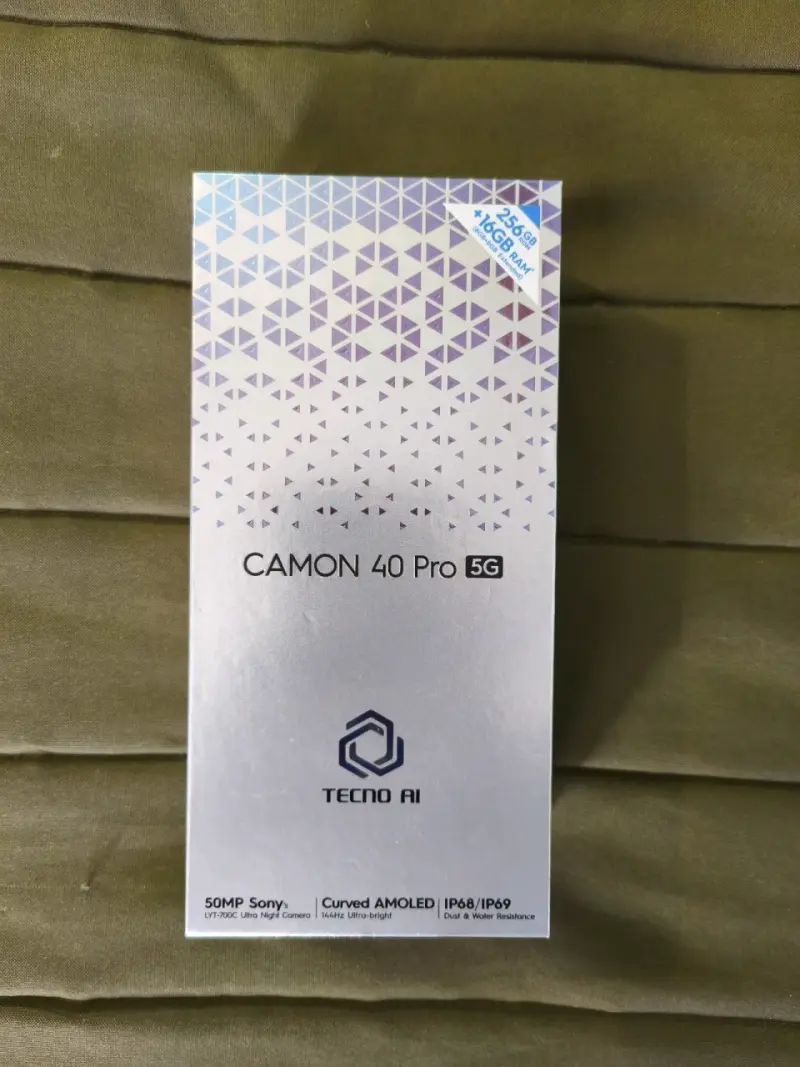Smartphone Tecno Camon 40 PRO 5G - 5