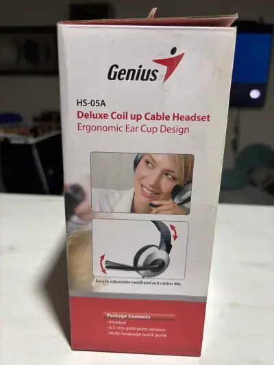 Audífonos Genius HS-05A con cable - miniatura 2