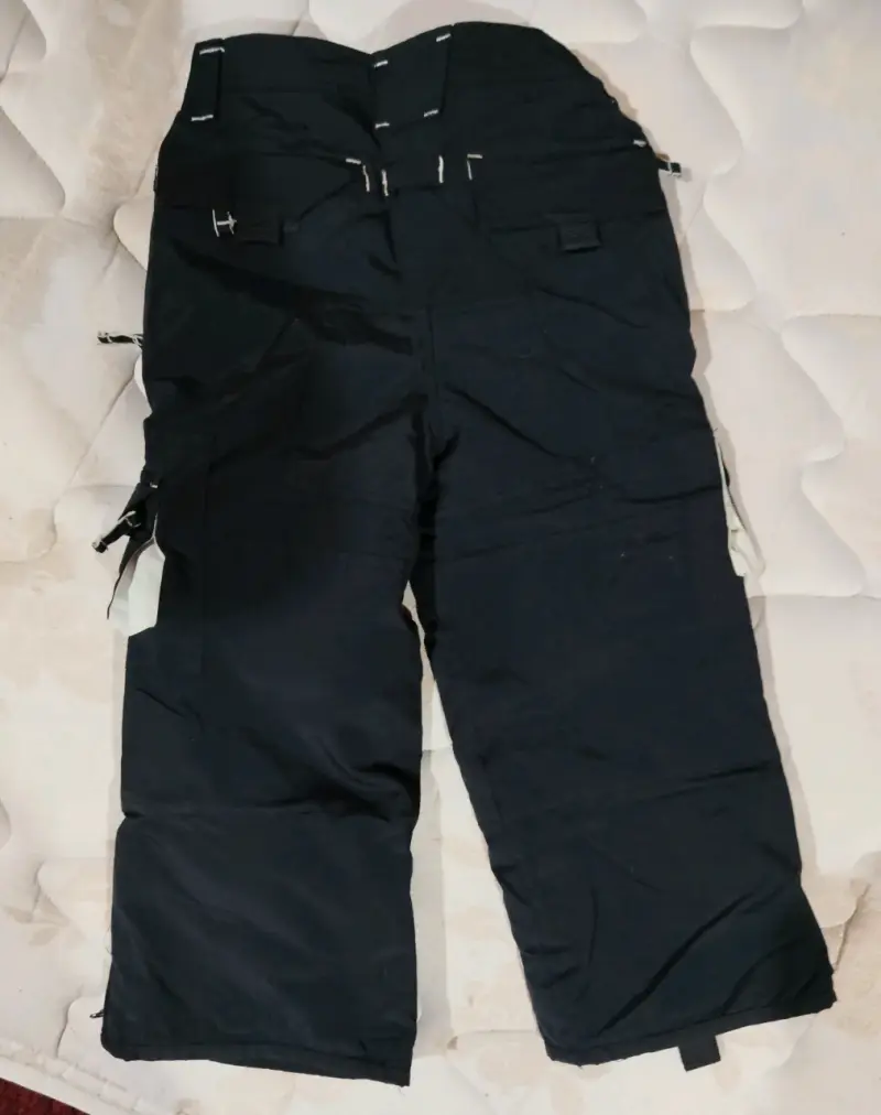Pantalones de nieve negros talla 4-6 años - 2