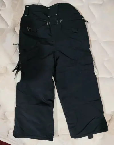 Pantalones de nieve negros talla 4-6 años - miniatura 2