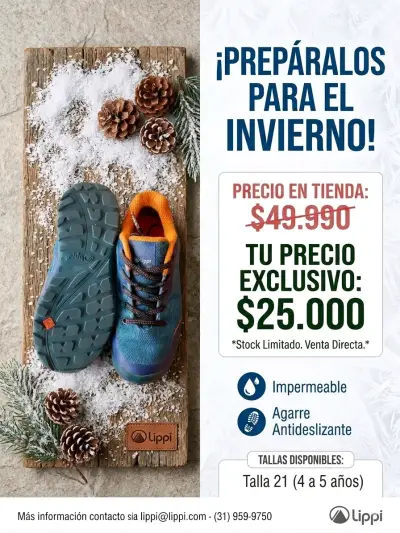 Zapatillas impermeables para niños - miniatura 1