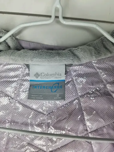 Parka niña Columbia lila - miniatura 4