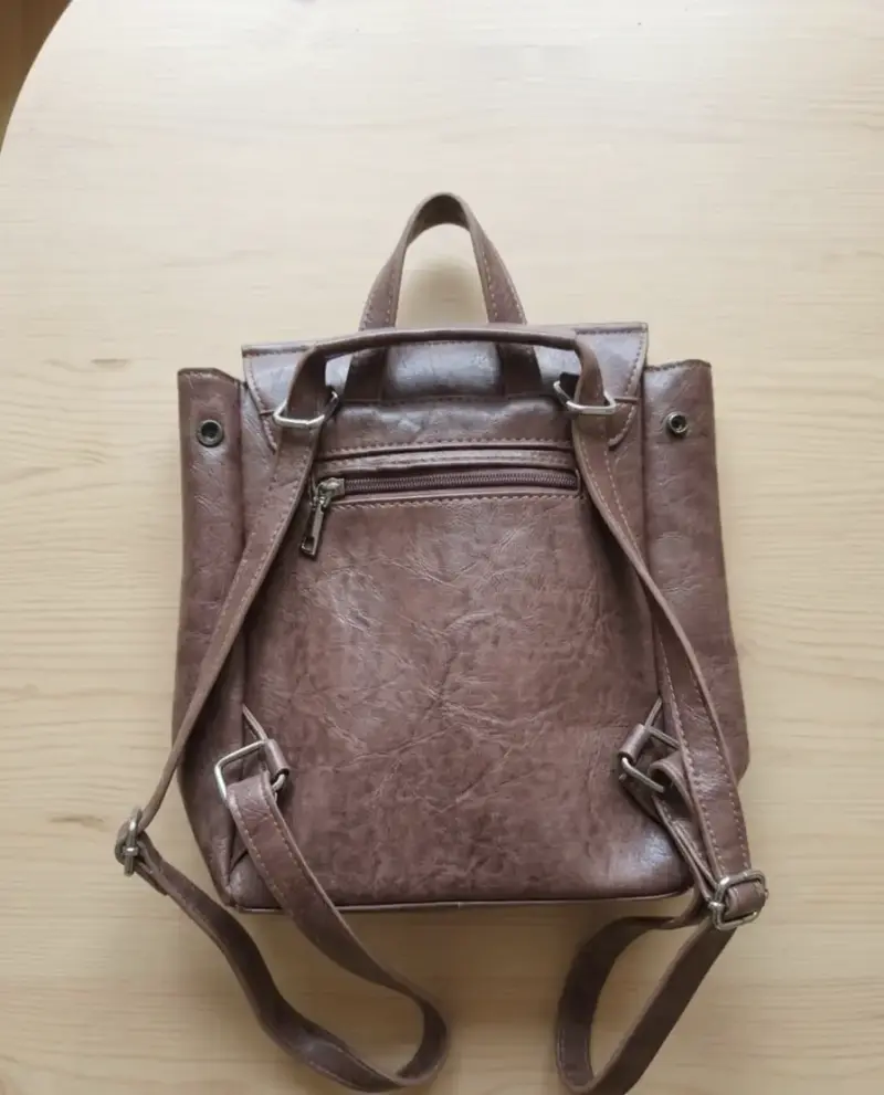 Mochila/Cartera Color Rosa Viejo - 2