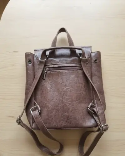 Mochila/Cartera Color Rosa Viejo - miniatura 2