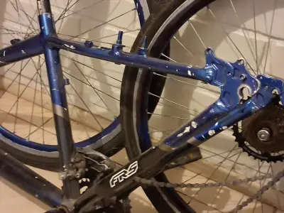 Cuadro de bicicleta FRS negro - miniatura 2