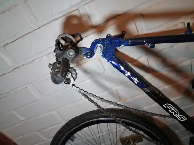Cuadro de bicicleta FRS negro - miniatura 5