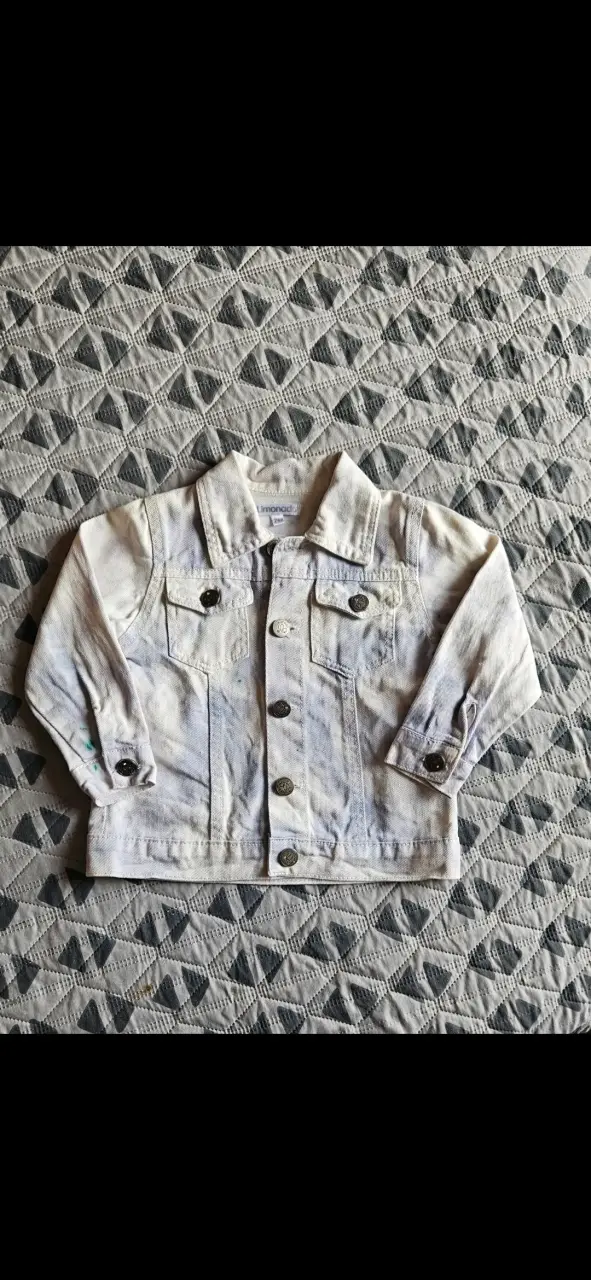 Chaqueta de mezclilla infantil