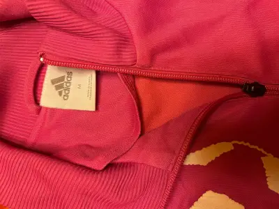 Poleron deportivo rosado Adidas - miniatura 2