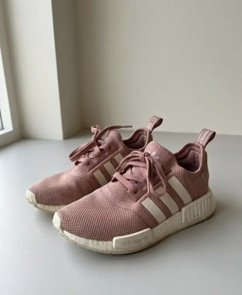Zapatillas deportivas rosadas Adidas - 2