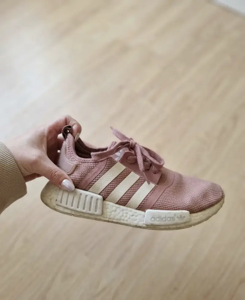 Zapatillas deportivas rosadas Adidas - 4