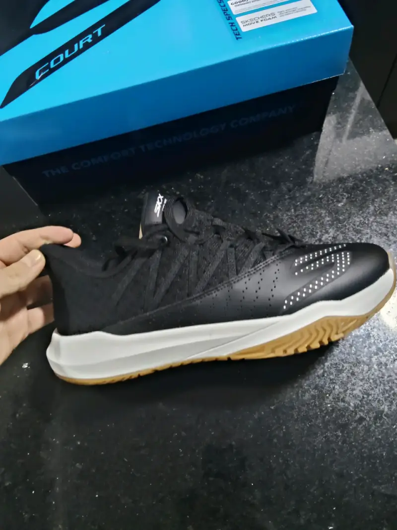 Zapatillas de Padel nuevas negras Skechers. - 5