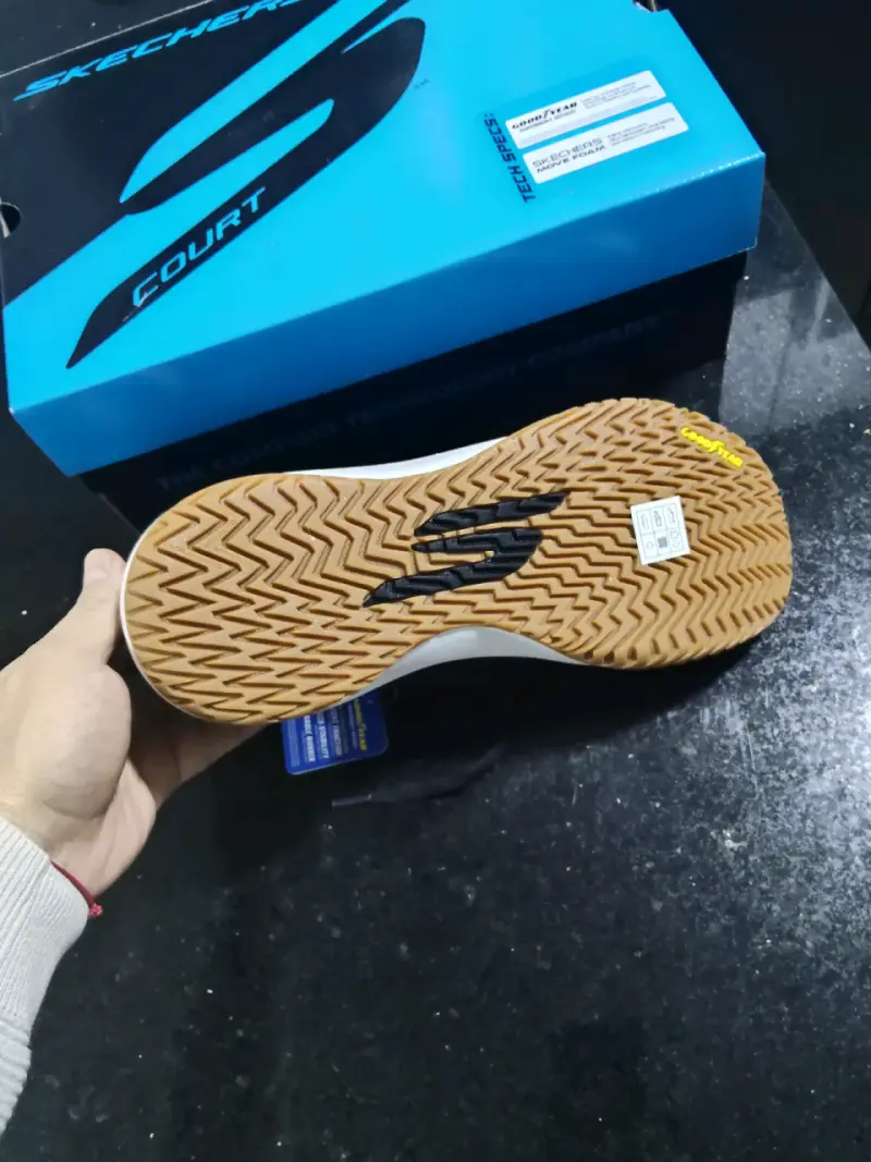 Zapatillas de Padel nuevas negras Skechers. - 6