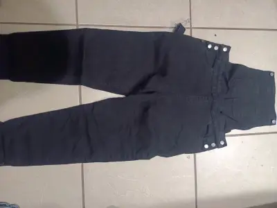 Pantalones negros de mezclilla - miniatura 1