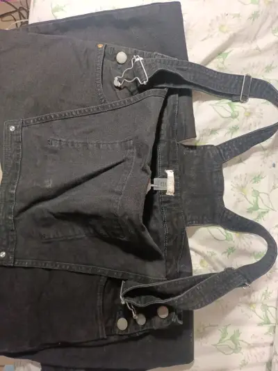 Pantalones negros de mezclilla - miniatura 2