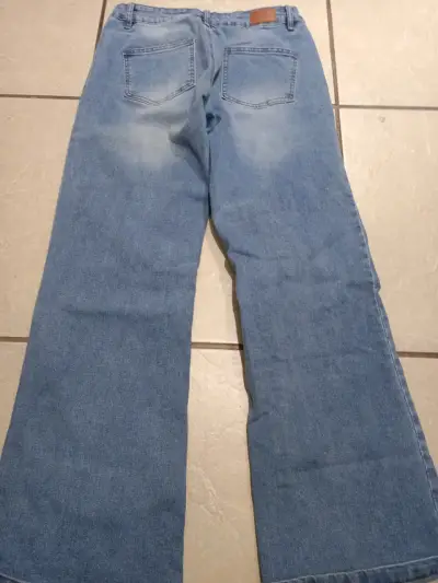 Jeans rectos azules - miniatura 2