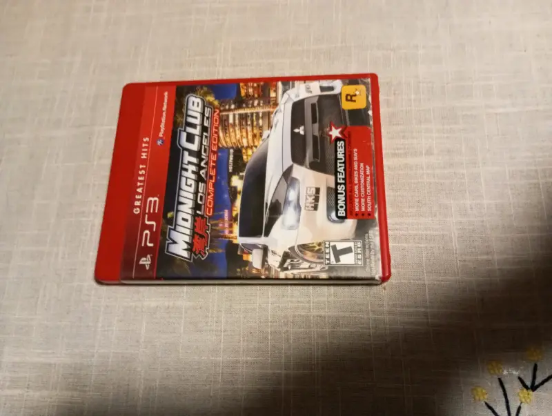 Solo Caja y Manual - Midnight Club Los Angeles Com - 1