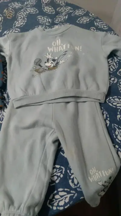 Pijama infantil azul claro - miniatura 1