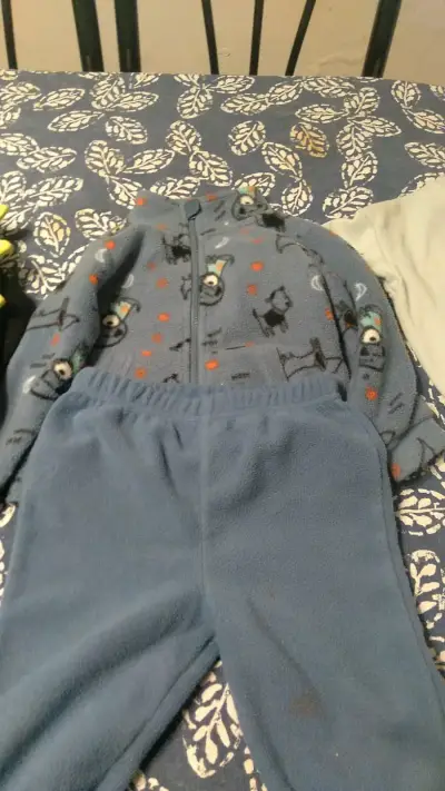 Pijama infantil azul claro - miniatura 2