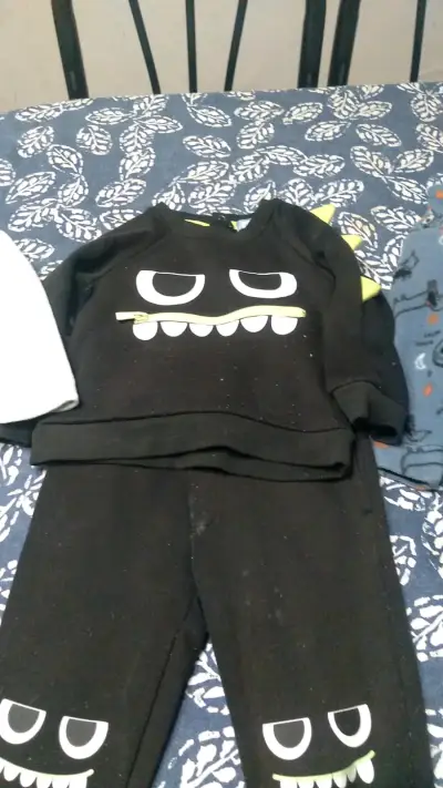 Pijama infantil azul claro - miniatura 3