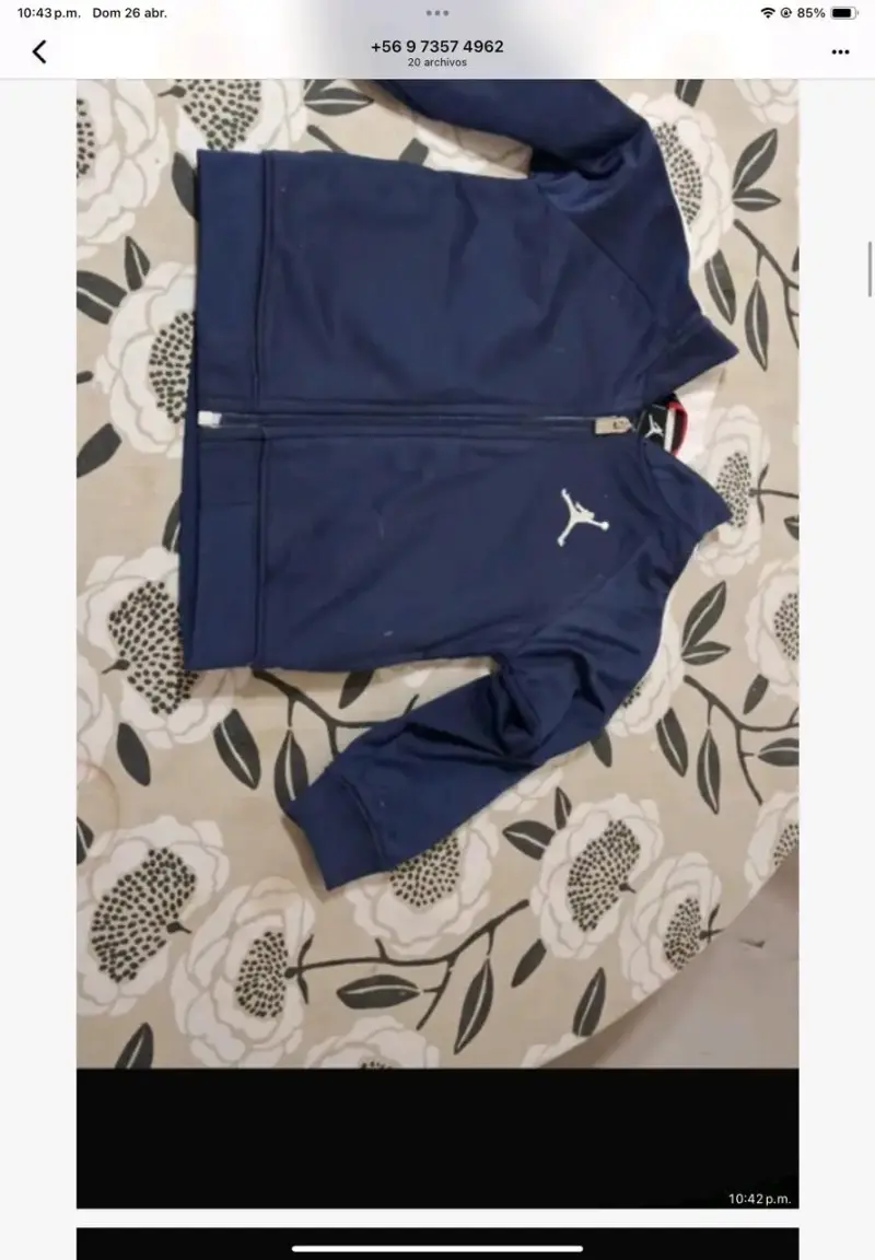 Pijama infantil azul claro - 4
