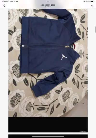 Pijama infantil azul claro - miniatura 4