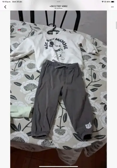 Pijama infantil azul claro - miniatura 5