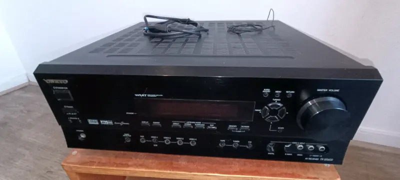 Receptor AV Onkyo TX-SR600 / con manual y control - 1
