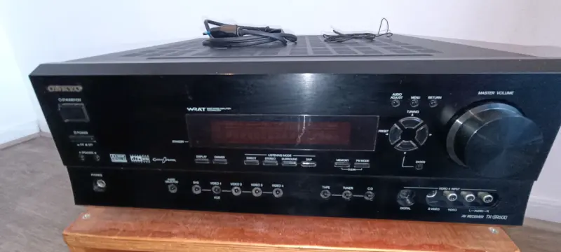 Receptor AV Onkyo TX-SR600 / con manual y control - 2