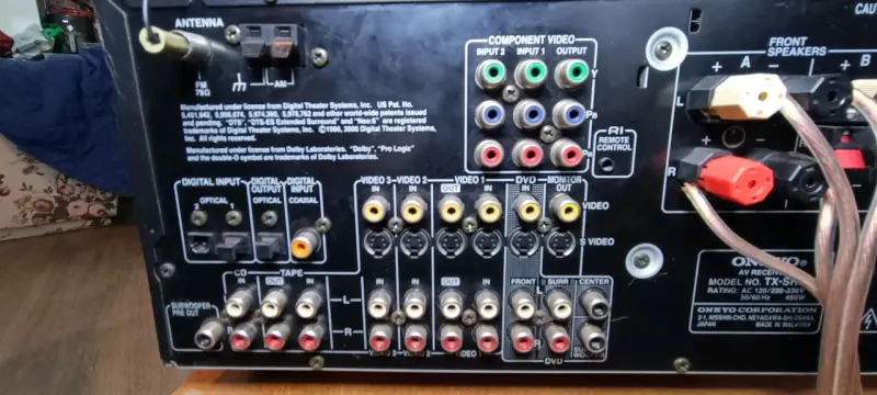 Receptor AV Onkyo TX-SR600 / con manual y control - 4