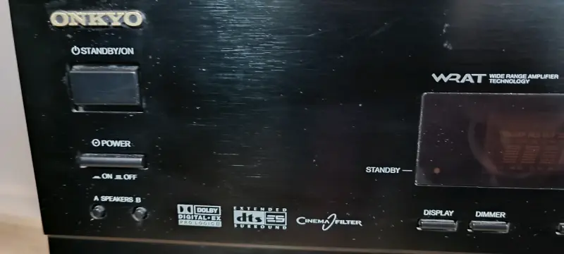 Receptor AV Onkyo TX-SR600 / con manual y control - 6