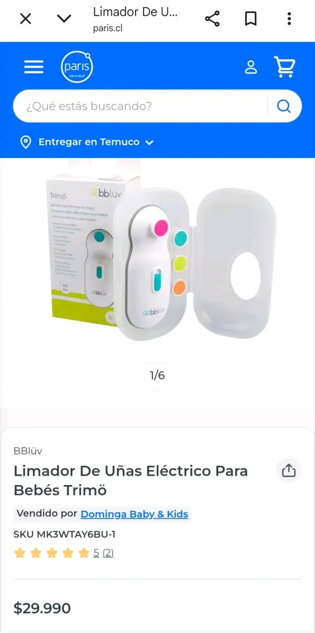 Limaúñas eléctrico Bblüv - 4