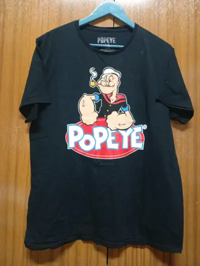 Polera negra Popeye - miniatura 1