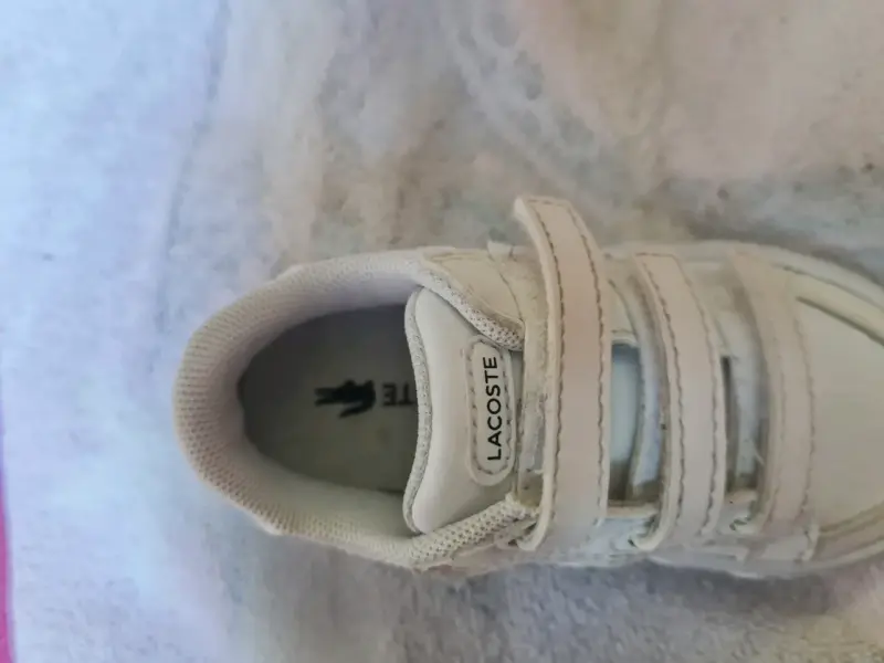 Zapatillas lacoste unisex de bebe talla 20.5 - 2