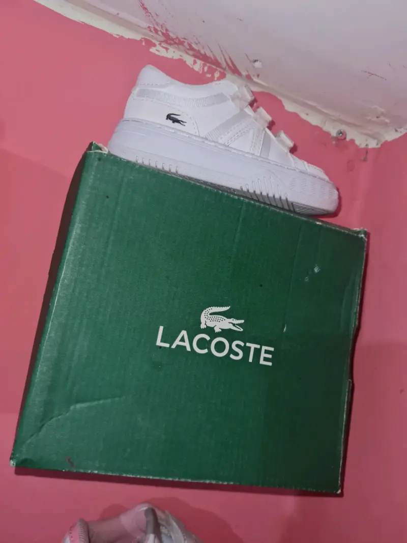 Zapatillas lacoste unisex de bebe talla 20.5 - 4