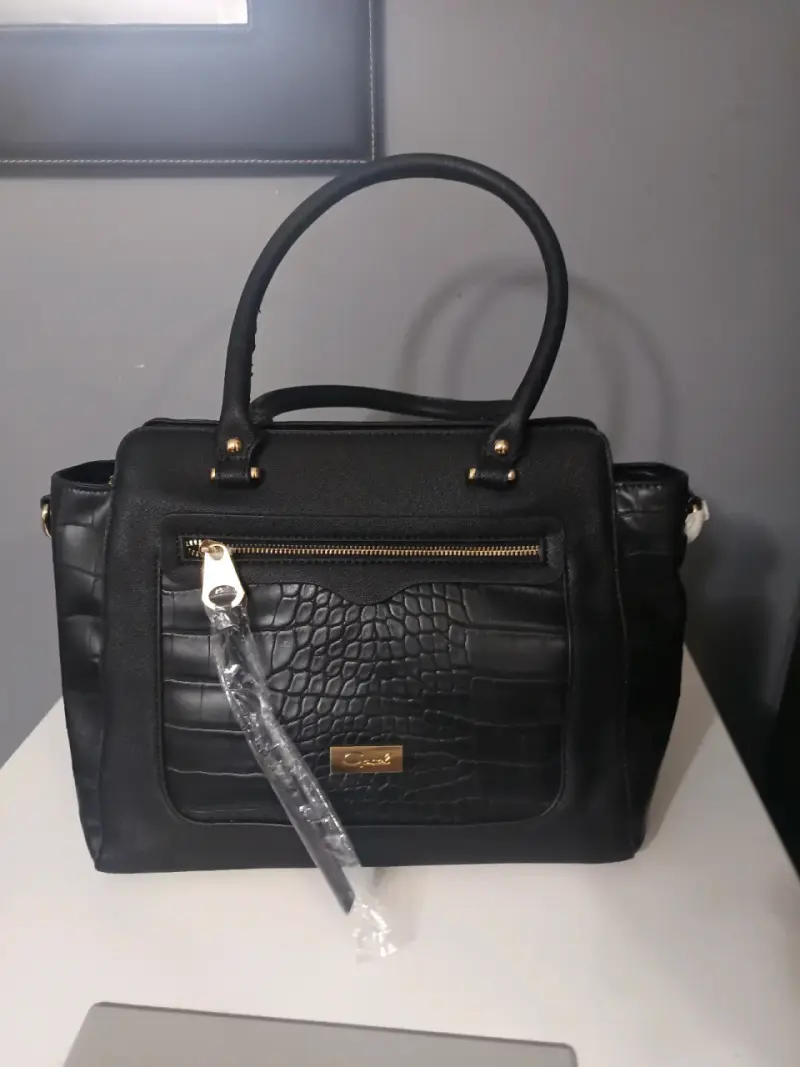 Cartera negra elegante - 3