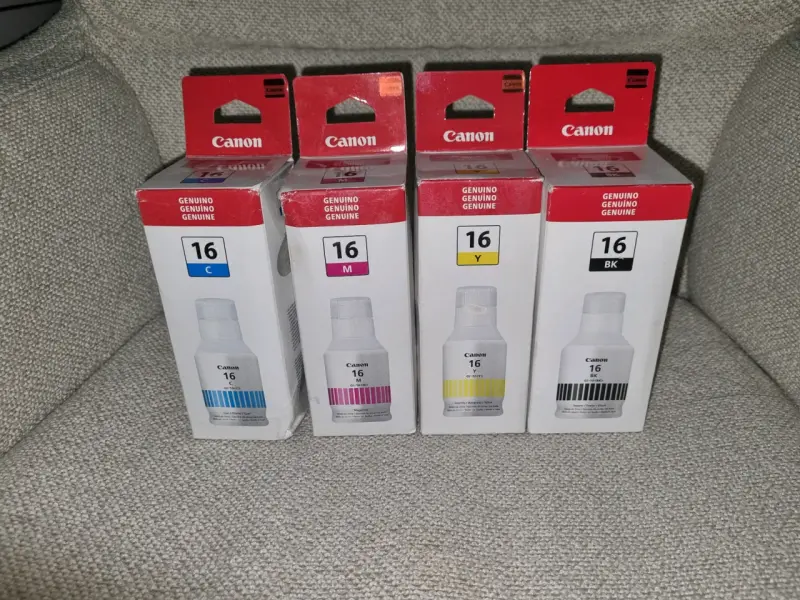 Set de 5 tintas Canon 16 originales - 1