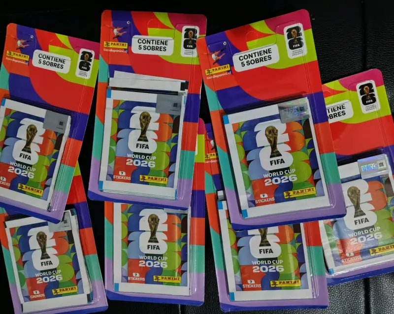 Sobres Panini Mundial 2026